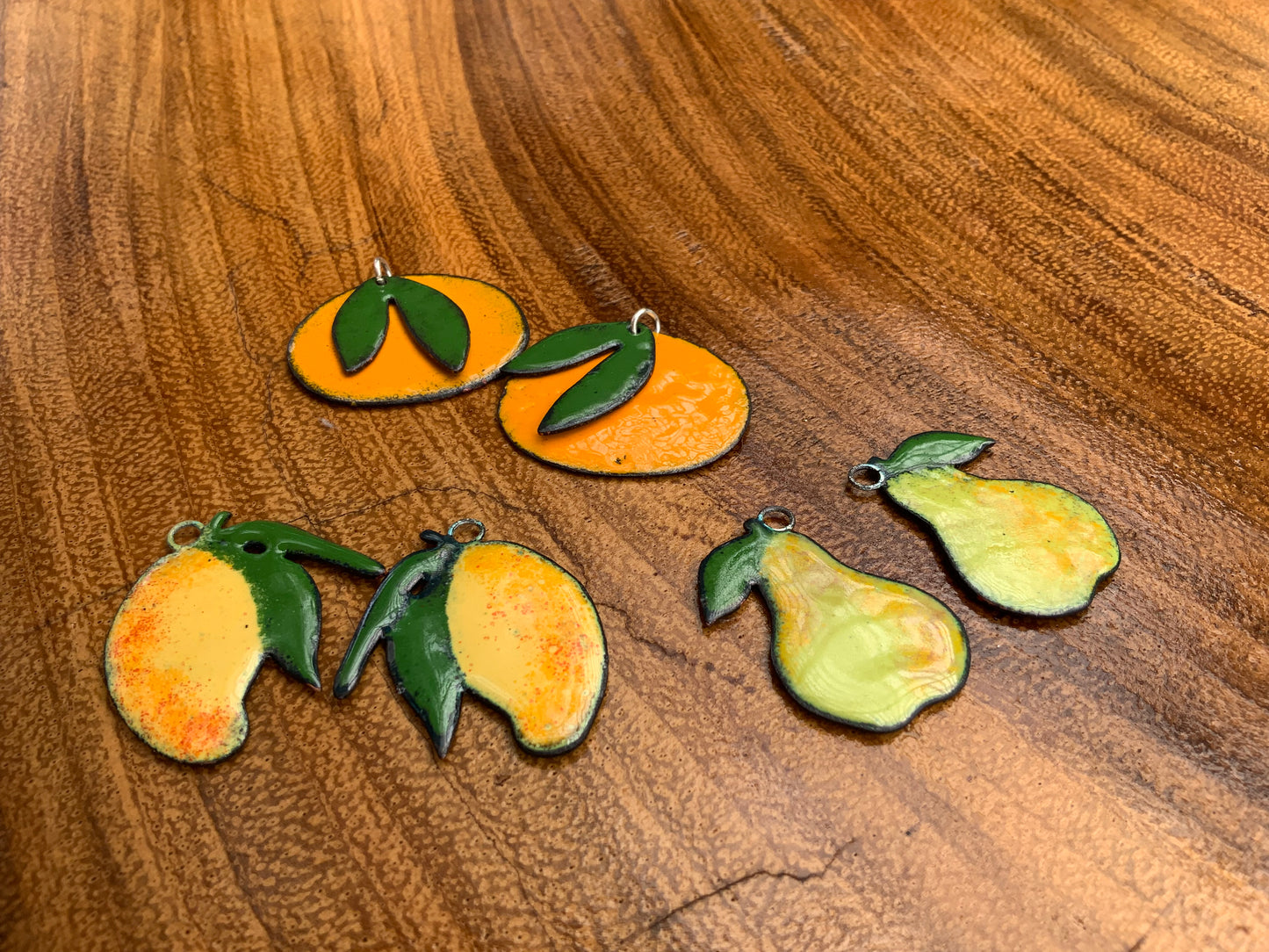 Yummy Mango Double Sided Earrings