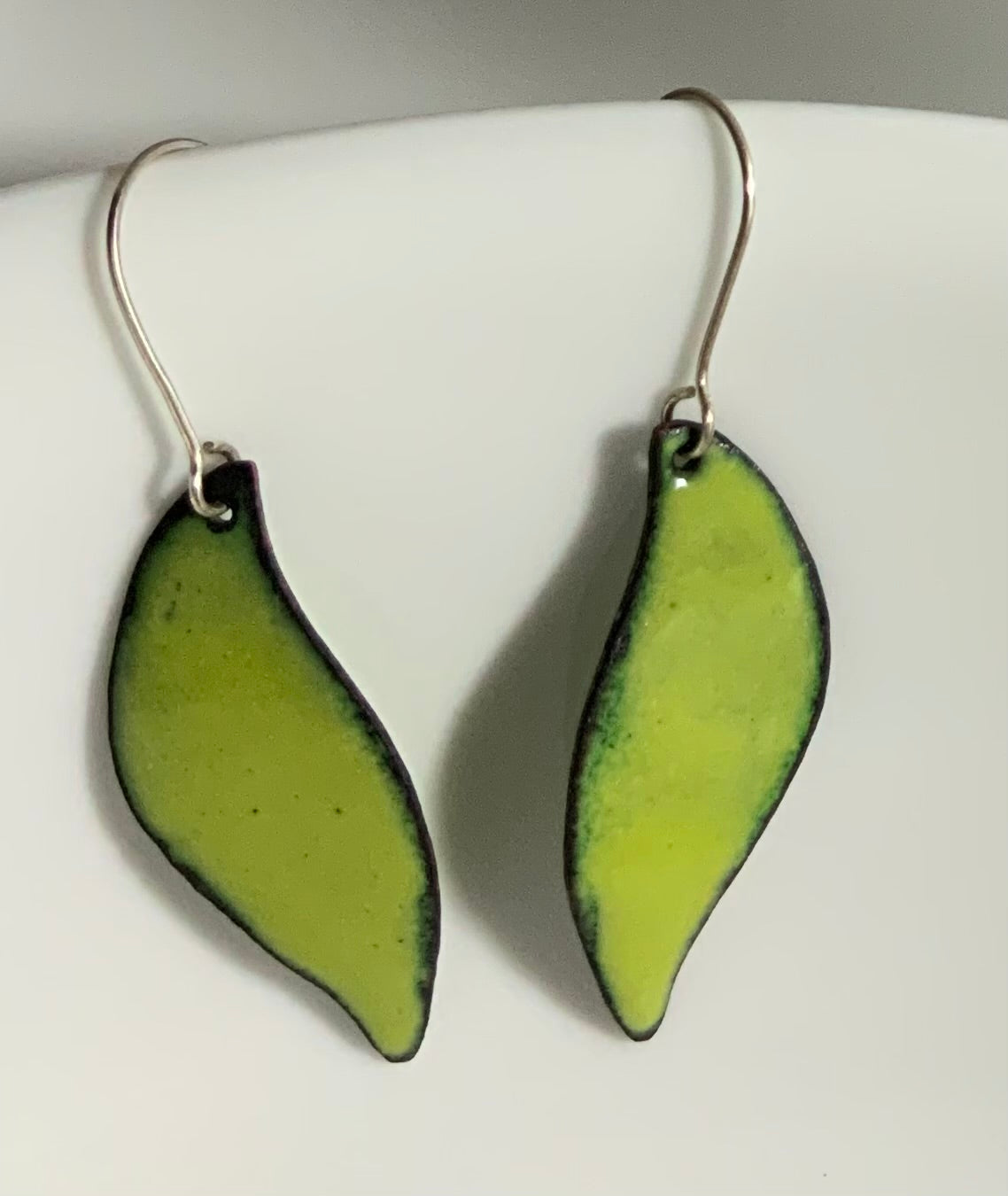 Light Green Leaf Shape