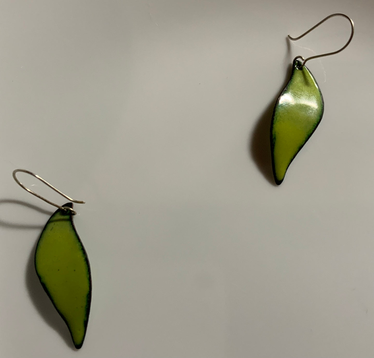 Light Green Leaf Shape