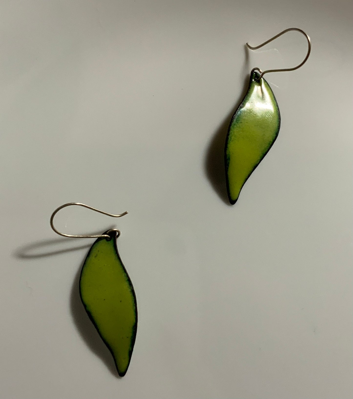 Light Green Leaf Shape